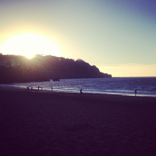 at Baker Beach