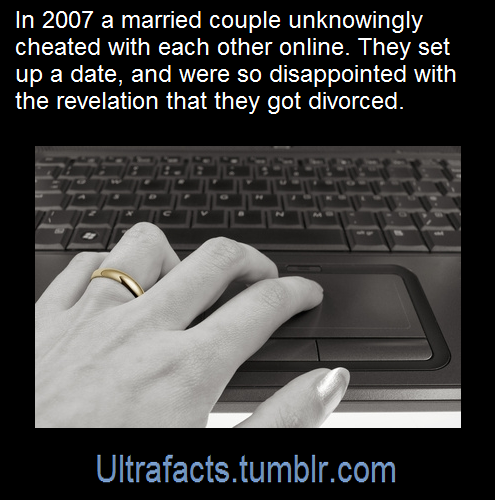ultrafacts: Sana Klaric and husband Adnan, who used the names “Sweetie” and “Prince of Joy” in an online chatroom, spent hours telling each other about their marriage troubles. The truth emerged when the two turned up for a date. Source: [x] Follow