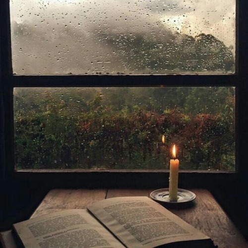 #rain#rainy#rainyday#rainyseason#chandelier#natural light#candle#candles#book#books#woods#wood