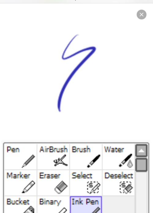 Okay so &lt;-&gt; I’m sorry, but how do I get my brush like this? would it only work on a pad?only w