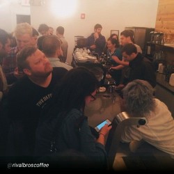 By @Rivalbroscoffee &Amp;Ldquo;Good Times Last Night @Ultimocoffee // Yea, That&Amp;Rsquo;S