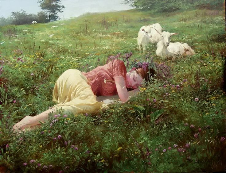 suonko: Yuri Klapoukh - Lying Down in Green Pasture