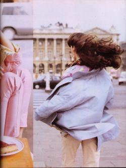 Anneliese Seubert and Shalom Harlow | Photography by Pamela Hanson | For  Vogue Italia February 1992