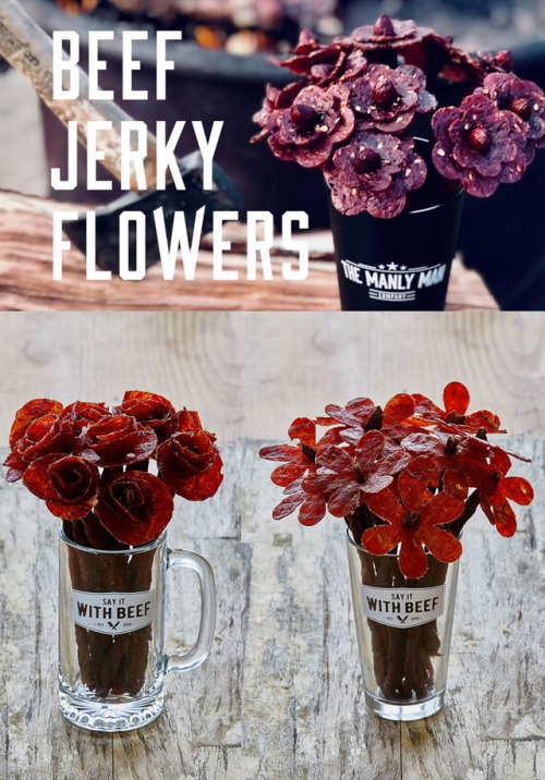 BUY or DIY Beef Jerky Flower BouquetsTIP: Costco has cheap beef jerky.If you don’t want to DIY you c