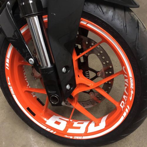  Tuning für dein Motorrad Tuning for your bike by wheel-sticker.com . . #ktm #duke125 #ktm125 #wheel