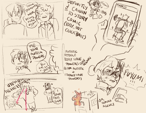 Doodles Based On A Fic I'm Rereading! 