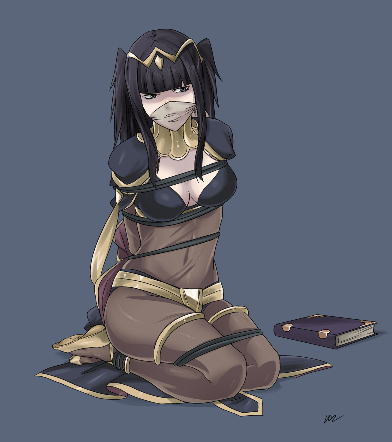 gaggedotaku:  Tharja captured by lostonezero