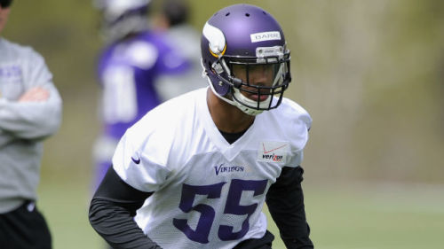 ANTHONY BARR’S SWITCH TO LB FROM RB BEGAN AS A JOKE BUT NO ONE IS LAUGHING NOW.