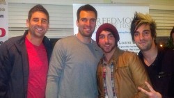 Alexannosaurus:  Dennis Pitta And Joe Flacco From The Baltimore Ravens With The Guys