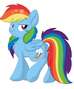 meowjacky: New Dashie is done  ~ c: