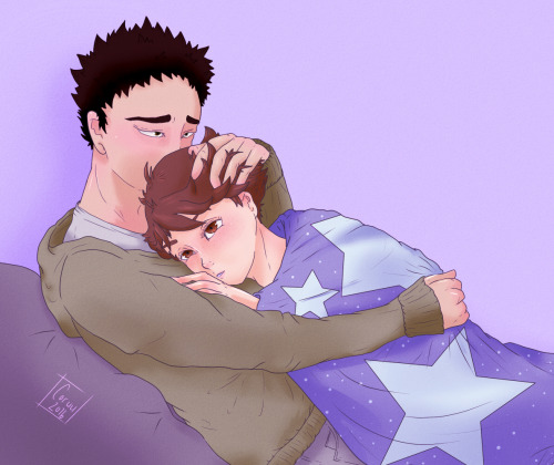 coruu:I read “Lavender” by @moami on AO3 the other day and loved the imagery of this sweet one-shot.