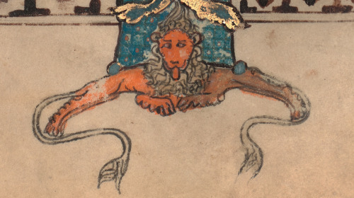 Menorah (1296). Detail.