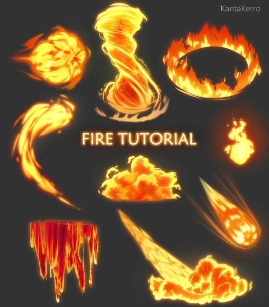 Anime fire Tutorial files