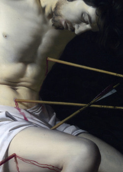 literamour:Saint Sebastian (detail) by Gerrit