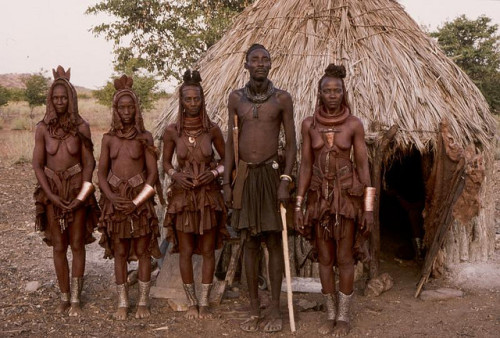 XXX Namibian Himba people, by Georges Courreges. photo