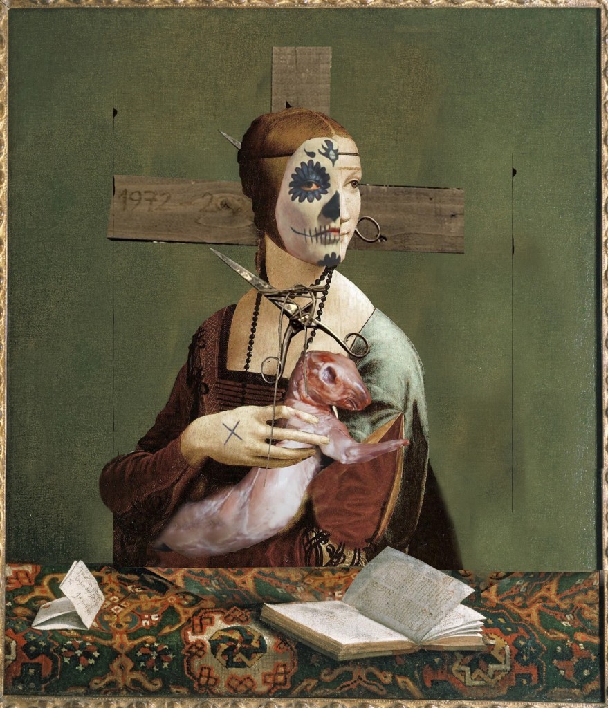 beautifulbizarremag:  On our website now: Igor Skaletsky, Fashion Collage Master