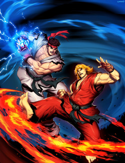 Street Fighter Unlimited 1 cover - Ryu VS