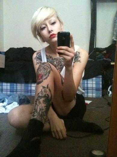 hot-tattooed-girls4:  Hot Tattooed Girls