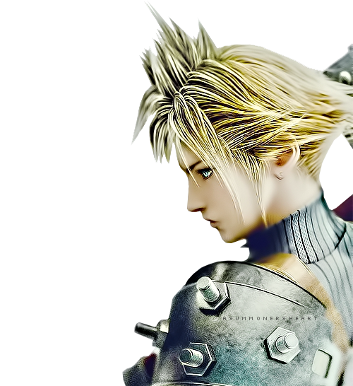 cloudstrife-appreciation:  Because everyone needs a full-sized, transparent, high-res Cloud Strife on their dash. ;)