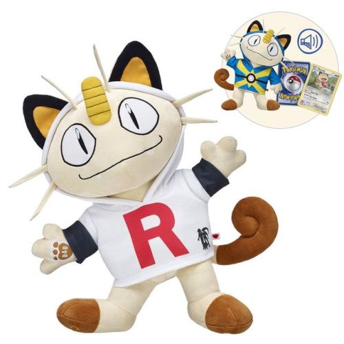 Build-A-Bear Workshop’s latest stuffed Pokémon is Meowth, and the character is available for purchas