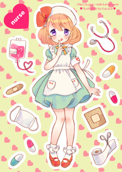 starlightcarousel:  sugar—-milk:  見習いナースちゃん