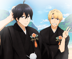 deahtvalley:get to know me meme: [1/5] otp → hirosei (barakamon)&ldquo;hiro