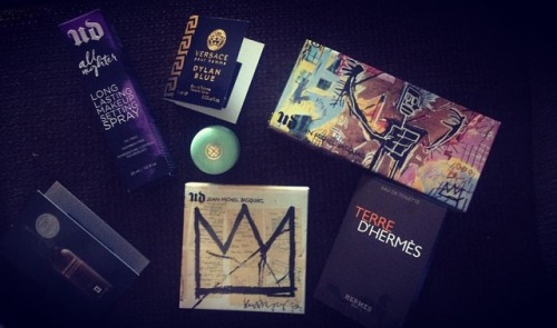 Sephora haul featuring the Jean-Michel Basquiat collab with Urban Decay. #iamalive #inlove #urbandec