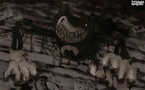 SPEEDPAINT : youtu.be/VwWjjEbvkKYbendy gonna animate your ass Bendy and the Ink Machine&