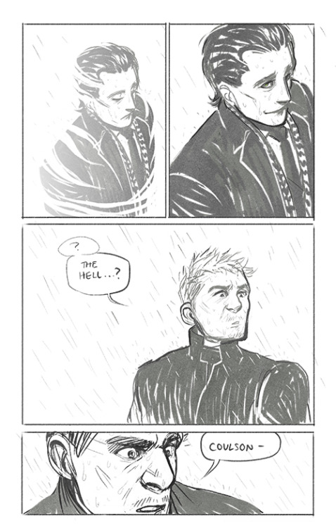 bal-chatri:HA HA THIS WAS ONLY SUPPOSED TO BE THE FIRST THREE PANELS… AU where they meet during the 
