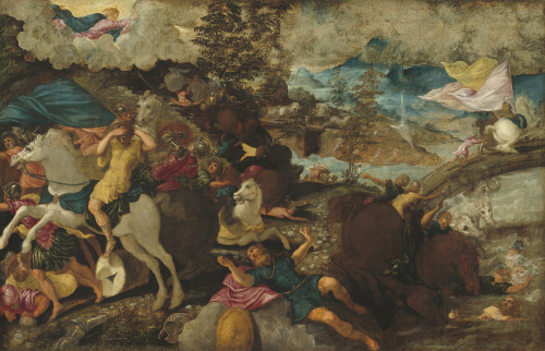 The Conversion of St. Paul (and detail) by Jacopo TintorettoItalian, c. 1544oil on canvasNational Ga