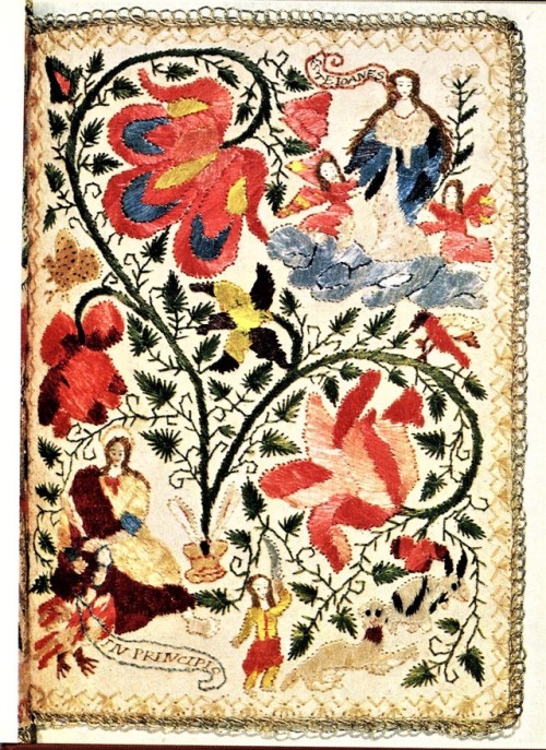 uwmspeccoll: Decorative Book Embroidery from A Devotional Miscellany  Today we present A D