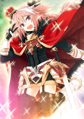 Astolfo, from Fate/Apocrypha, is valid to eat ass!