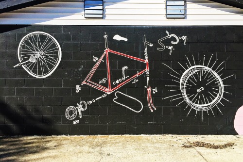 Cutest bike shop ever, just down the street from the beer store I worked in.Nashville, TN