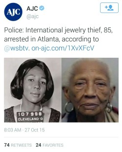 graceless-goddess:  blackfashion:  liberatedlove:  buttcheekpalmkang:  thesnobbyartsyblog:  itsgregsworld:  thesnobbyartsyblog:  The real Catwoman.   She been out here swerving the police for years  Facts. She was running the jewels til her 80s.  Make