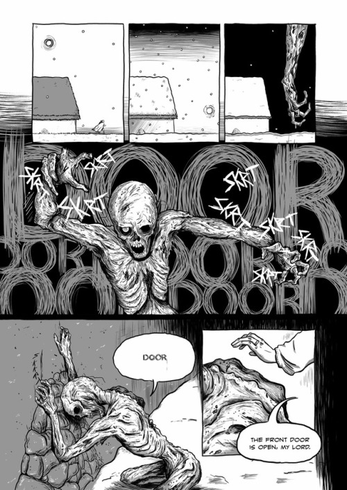The Corpse Door Page 12. Updates every Tuesday - with a little bit of commentary over on the main si