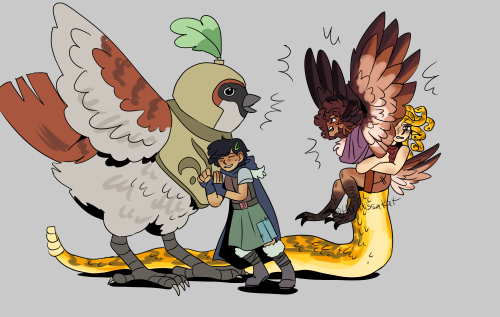 themissakat: for everyone hoping Joe Sparrow and Anne will be BFFs… i’m so sorry. Birds can be very 