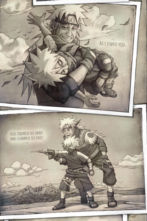 kejablank:Dearest Kakashi …After a long time of work for this letter I can finally show you m