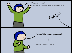 robothugscomic:New comic!Warning: This comic that explicitly discusses rape culture and sexual assault, and if you’re not up for that you may want to skip this one. It’s like there’s this whole machine working against us, and it makes me numb with