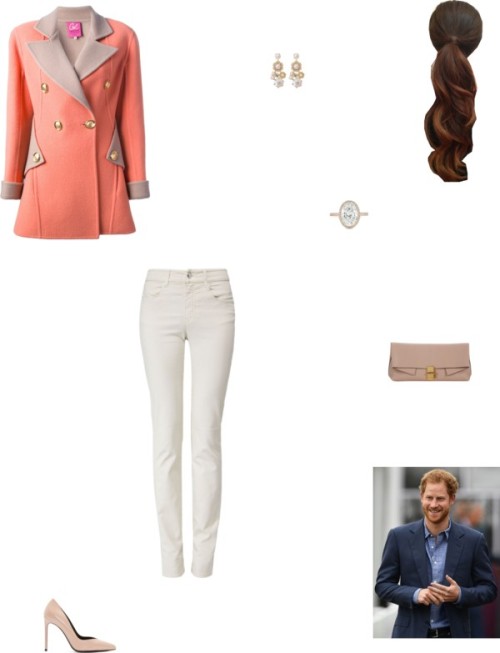 Royal Duties Outfit 259 by klaraofsweden featuring pink leather pumpsChristian Lacroix long sleeve c