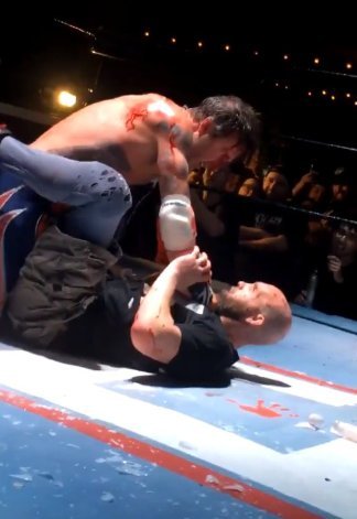 This is art, the RAGE in David Arquette’s eyes, the FEAR on seasoned deathmatch veteran Nick G