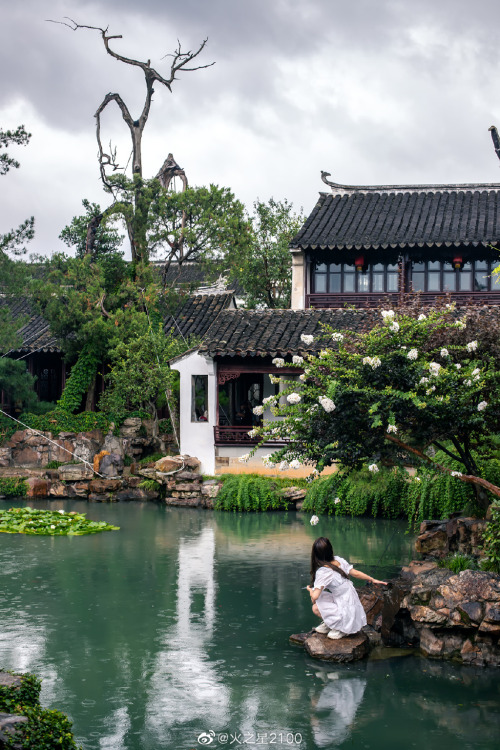 fuckyeahchinesegarden:网师园wangshiyuan, suzhou, jiangsu province by 火之星2100