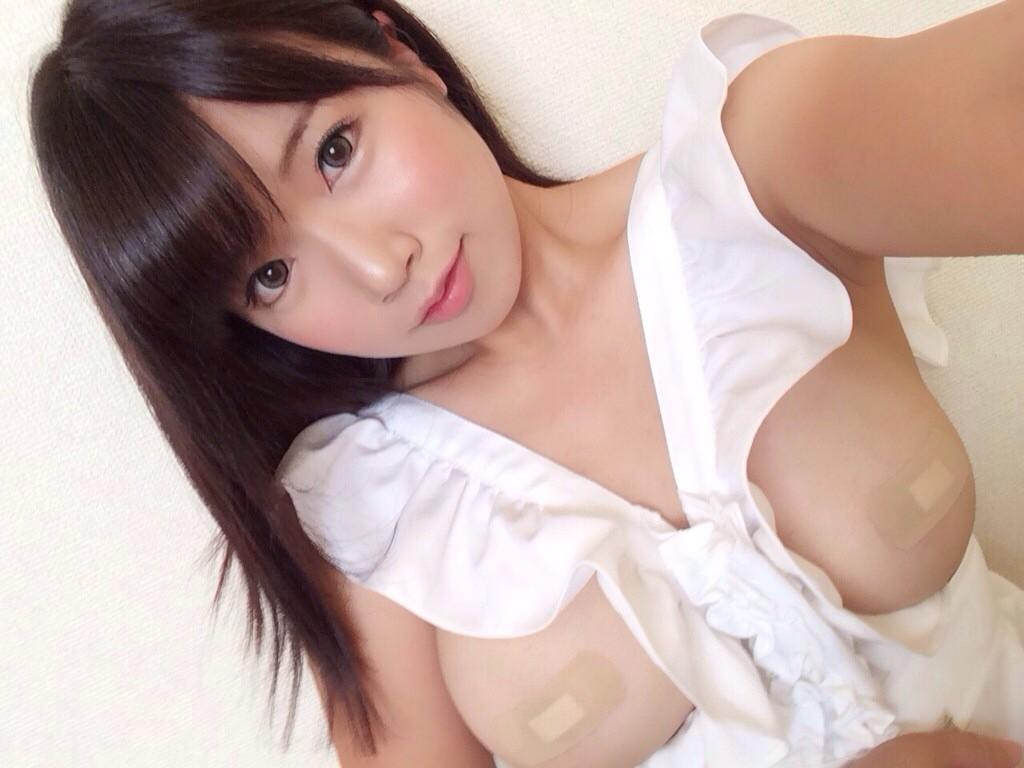 自撮り。