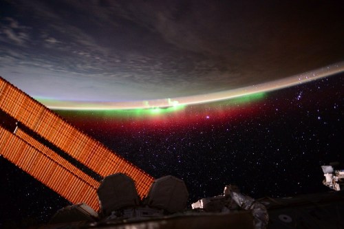 Aurora from the ISS