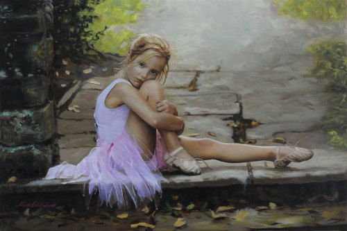 Art by Mark Lovett1. Grace2. Ladybug3. Madelyne in the Park4. Spring in Fall