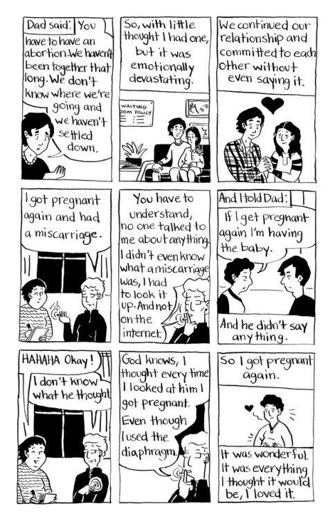 annasellheim: My Mother’s Story is my submission to the @comics-for-choice anthology. I was ho