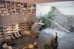 enochliew:  Home of Pedro Reyes and Carla Fernández A home that functions as an exhibition space of sorts, housing their diverse furniture, sculptures, textiles and books.  