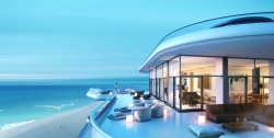 creativehouses:  Penthouse balcony at Faena House in Miami, FL