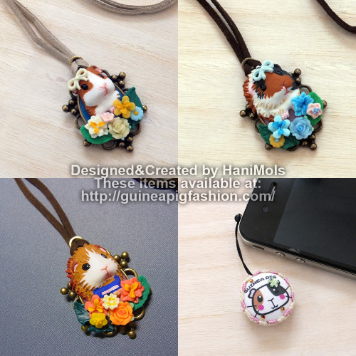 New on Guinea Pig Fashion! &ldquo;Guinea Pig Themed Goods&rdquo;- Necklaces are fully handma