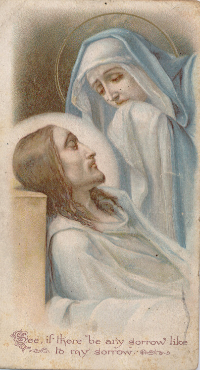 catholicsoul:Ah, my Son, Thou art dead! He is dead! Ah, who is dead? It is the King of hea