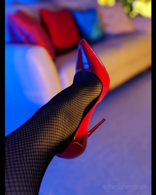 Passion #passion #highheels #highheelpumps #redpumps #fishnets #stilettos #stilettoheels #stilettopu